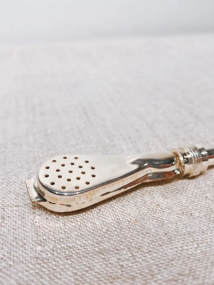 Bombilla Maté métal – Paille artisanale en métal avec filtre