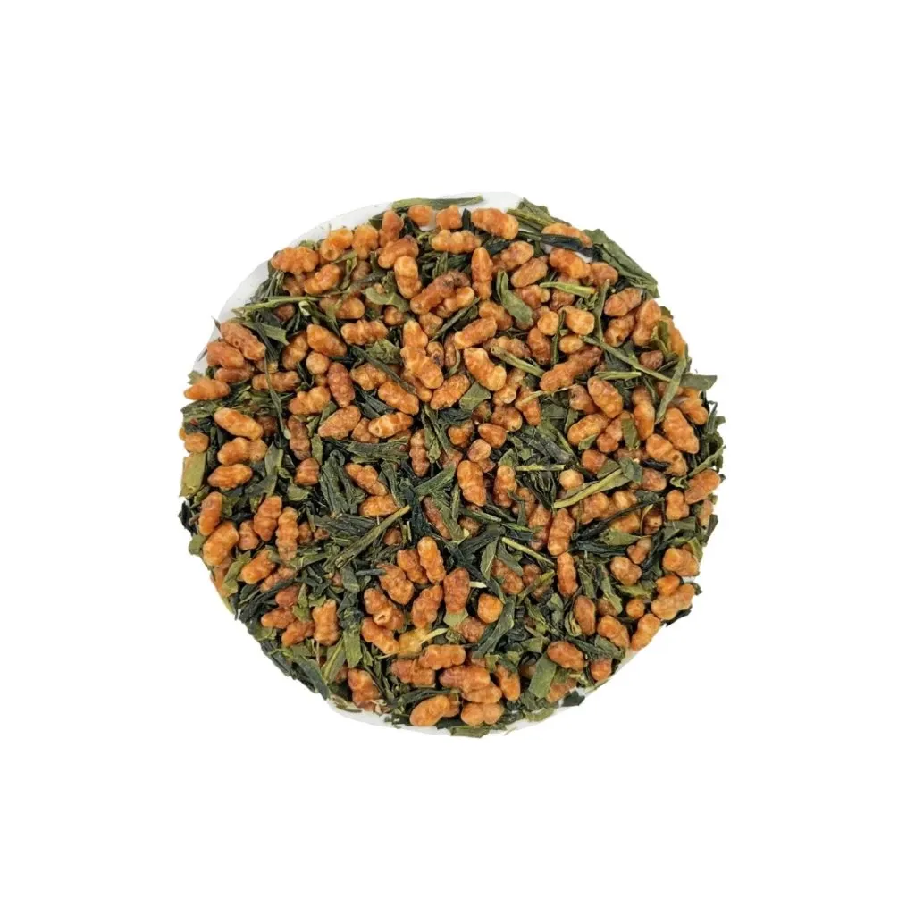 Genmaicha Bio du Japon – Thé vert bancha et riz soufflé grillé - Bio