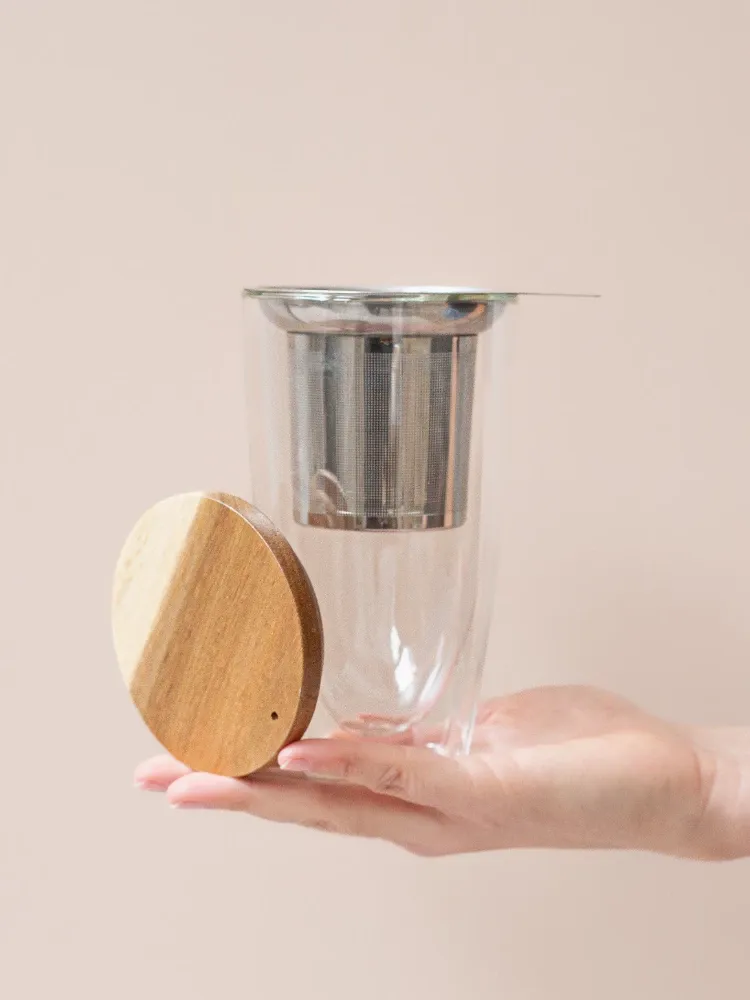 AMAKO - Tisanière design double paroi