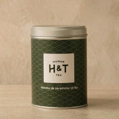 Thé vert de haut grade moulu finement