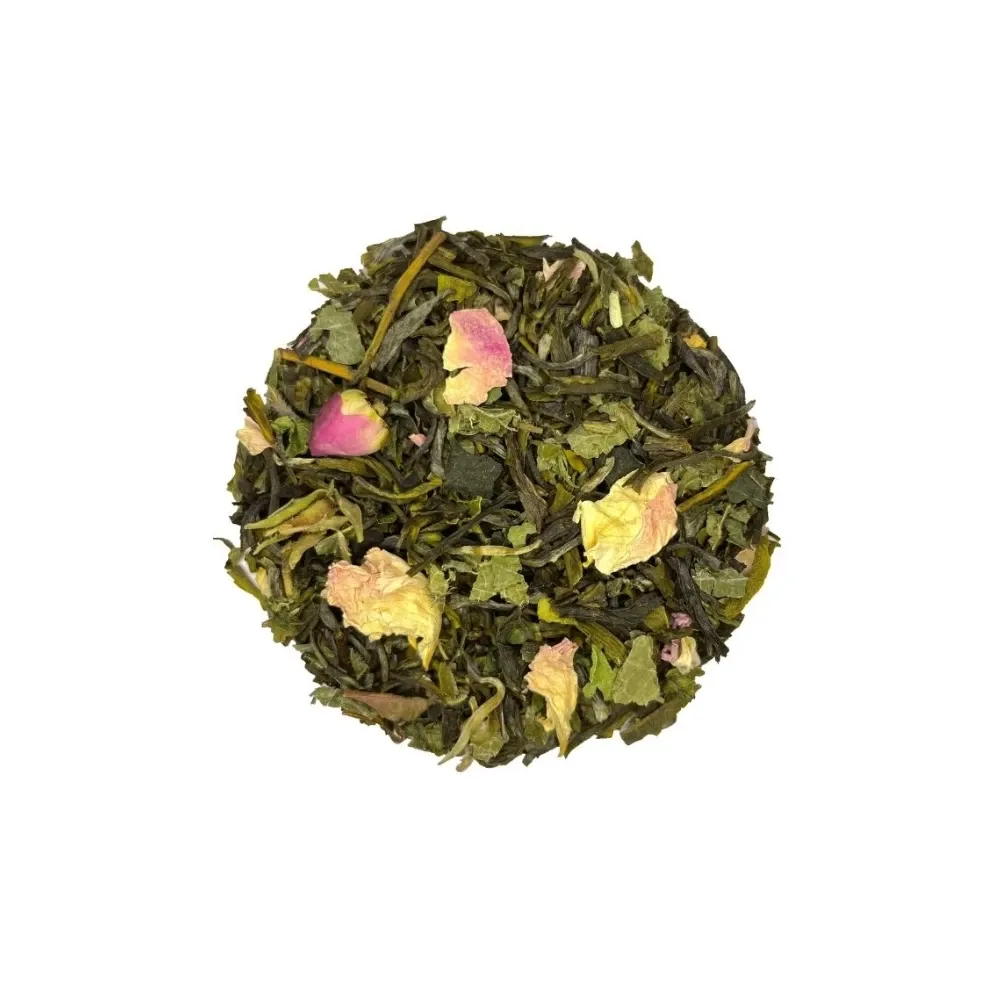 Green Beauty Bio – Thé vert fruits rouges, agrumes, sauge et rose - Bio