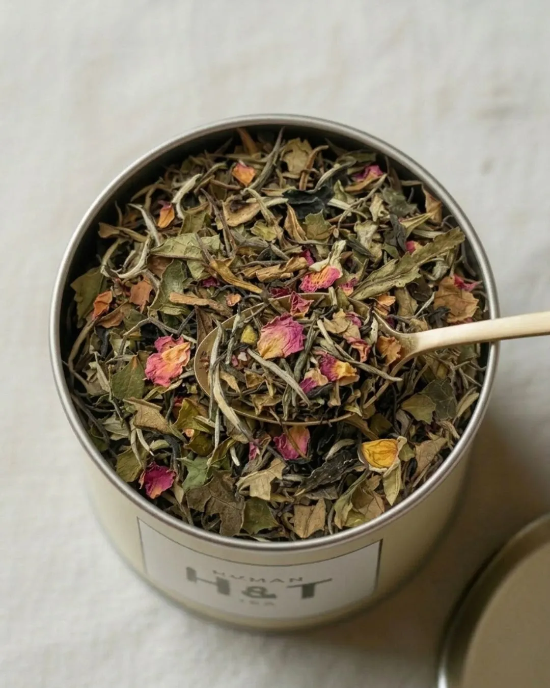 Rosa – Thé blanc framboise et rose