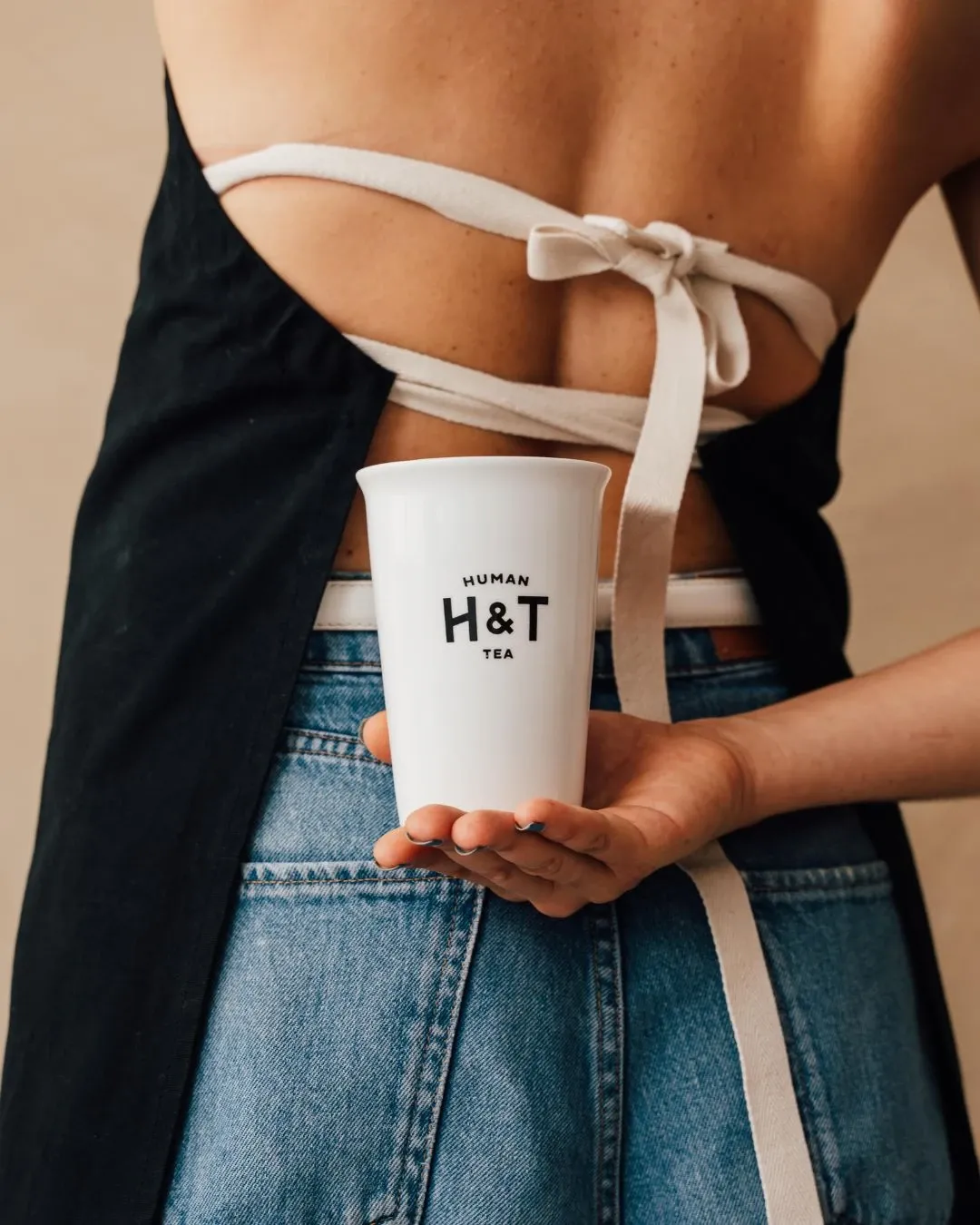 NAO - Mug iconique Human and Tea – Mug porcelaine 350ml - signée Human & Tea
