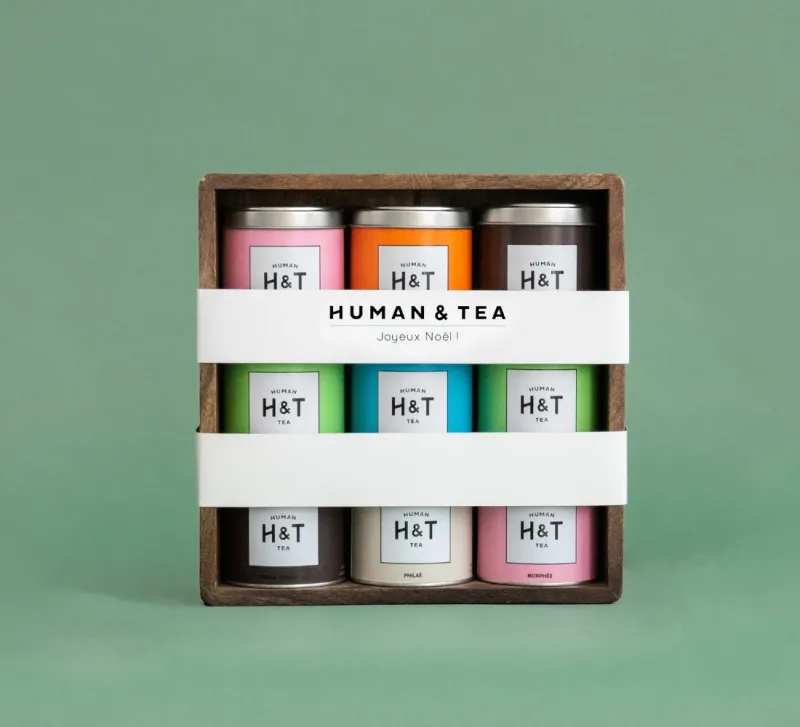 Coffret Découverte Thés et infusions x 9 – 9 demi-boites de thés et infusions