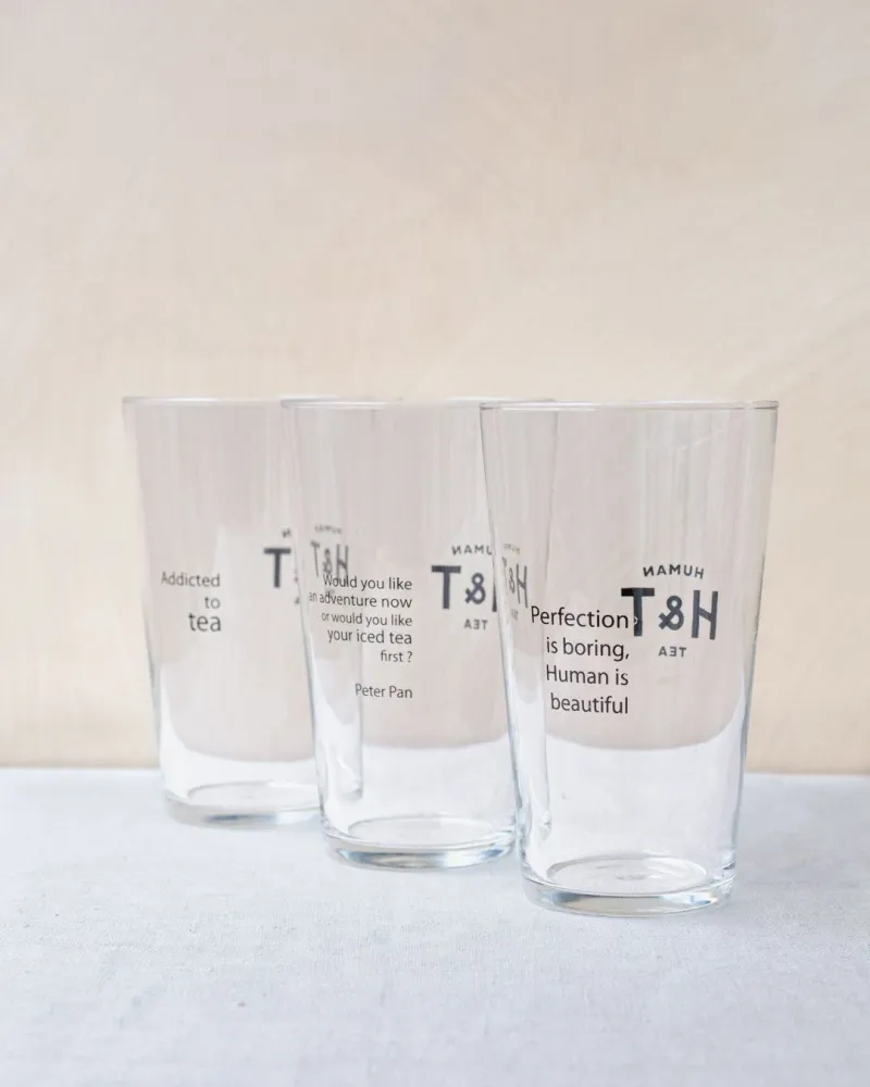 FUKO – Verre signé Human & Tea