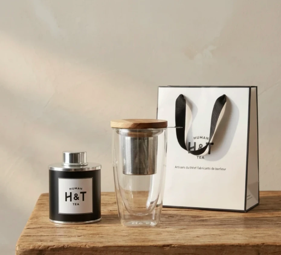 Boîte de thé noir Earl Grey James - Human and Tea Lyon