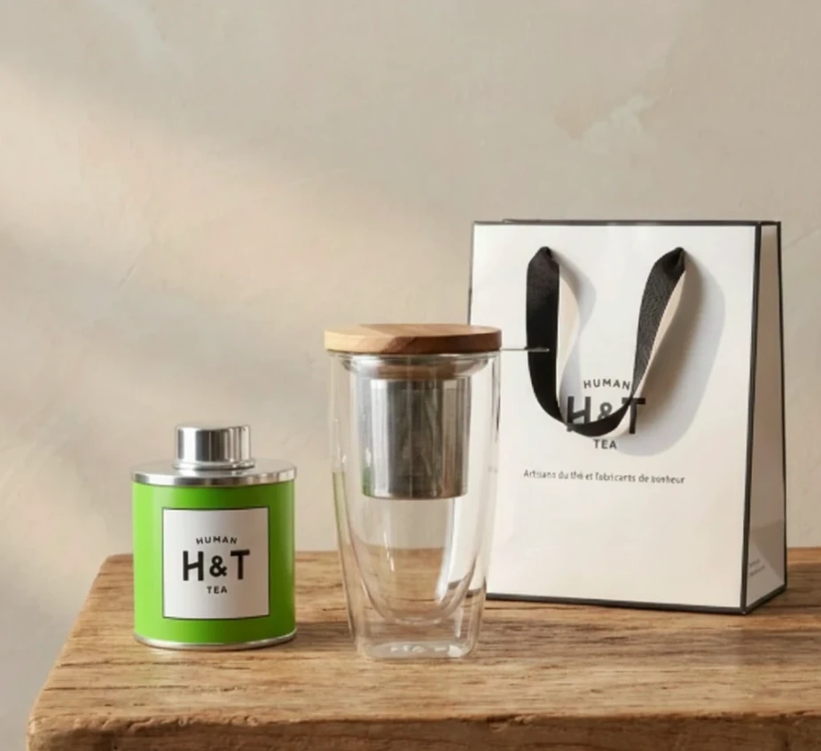 Boîte de thé vert bio Sophia - Human and Tea