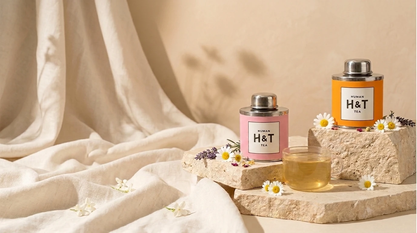 Infusion florale, rooibos sans théine, tisane bio